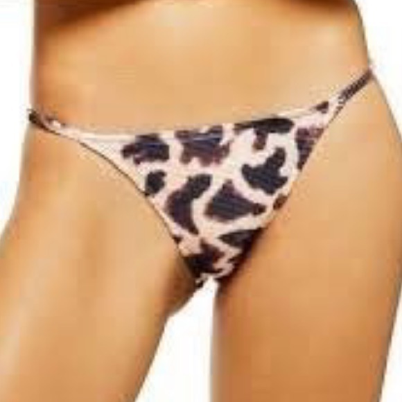 Topshop Ribbed Bikini Swimsuit Set - Picture 3 of 5